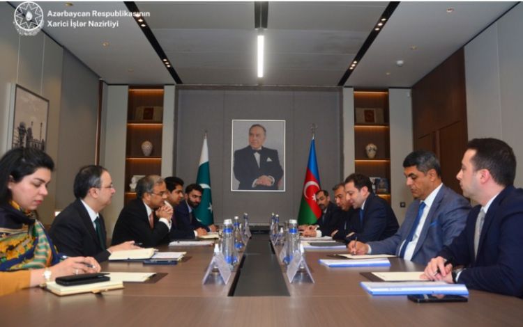 Bakıda Azərbaycan və Pakistan XİN-ləri arasında siyasi məsləhətləşmələr keçirilib