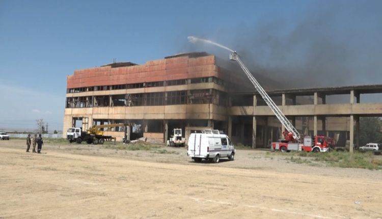 Naxçıvan  FHN  taktiki-xüsusi təlim təşkil edib<font color=red> - VİDEO</font>