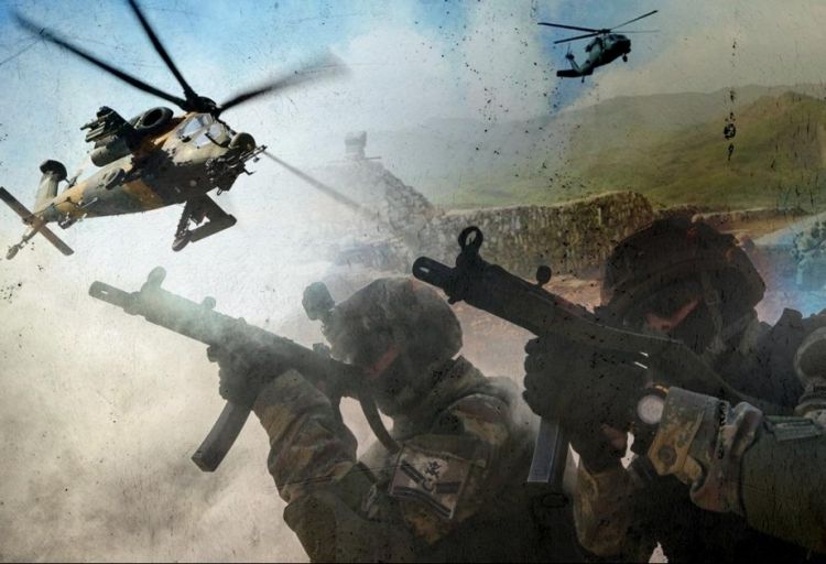 Suriyada PKK/YPG-nin sığınacağı dağıdılıb, 7 terrorçu zərərsizləşdirilib