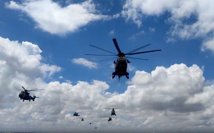 Türkiyə MN Azərbaycan şəxsi heyətinin də iştirak etdiyi hərbi təlimlərdən görüntülər yayıb<font color=red> - VİDEO</font>