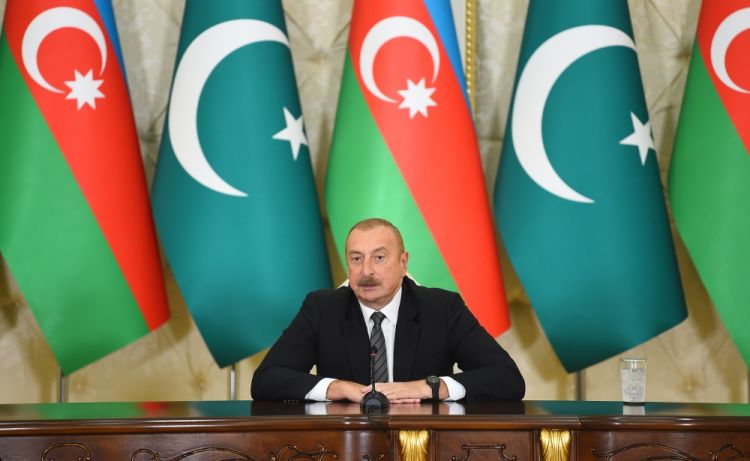 Prezident İlham Əliyev: "Pakistan və Azərbaycan hər zaman çiyin-çiyinə dayanan ölkələr olub"