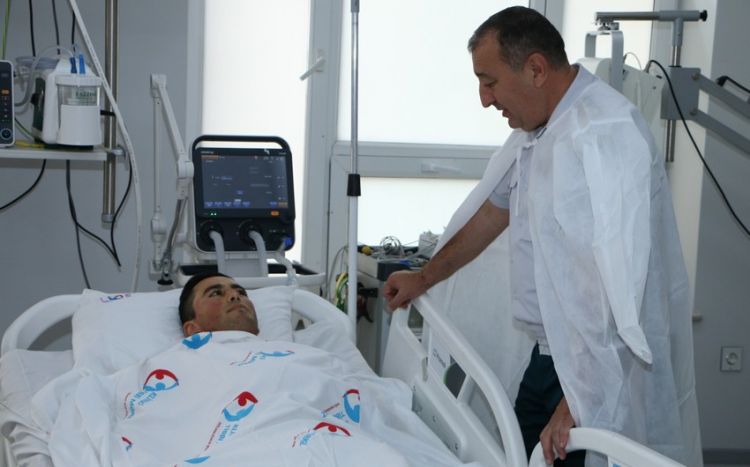 Ermənilərin sərhəddə yaraladığı hərbçinin son durumu açıqlanıb