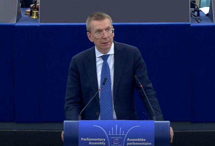 Edqars Rinkeviç: "İnanıram ki, Azərbaycan və Ermənistan sülh sazişi üzrə razılığa gələ biləcəklər"