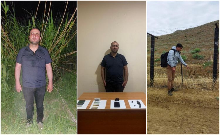 DSX və DİN İranla sərhəddə əməliyyat keçirib, saxlanılanlar var<font color=red> - FOTOLAR</font>