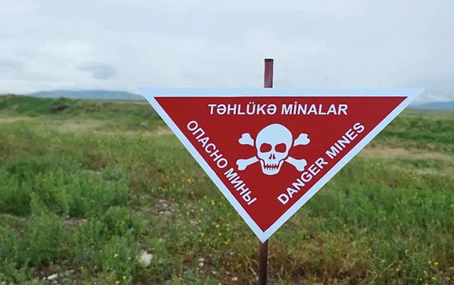 Son 25 ildə ermənilərin basdırdığı 1 milyondan çox mina və partlamamış hərbi sursat zərərsizləşdirilib