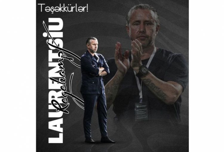 “Neftçi” klubu baş məşqçi Laurentsiu Regekampf ilə yollarını ayırıb