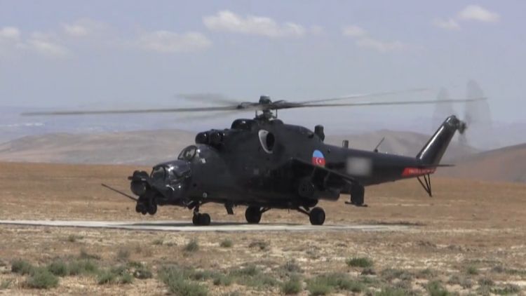 Azərbaycan və Türkiyə hərbçilərinin iştirakı ilə birgə təlim başlayıb<font color=red> - VİDEO</font>