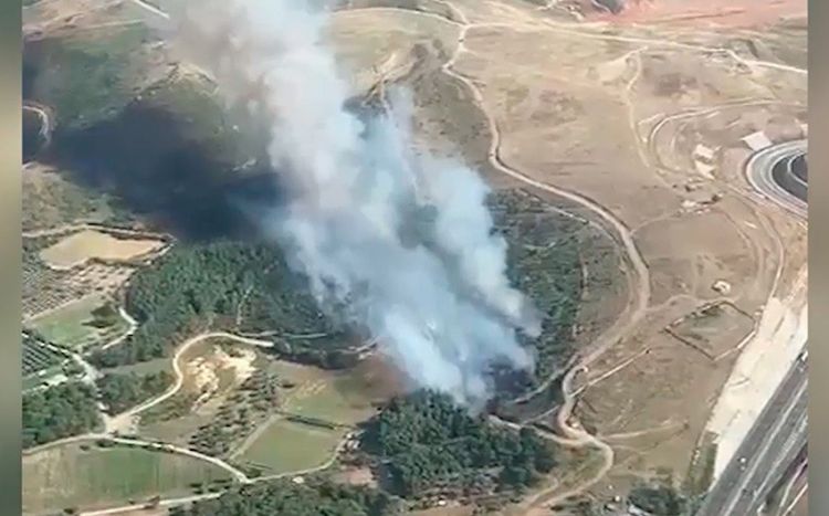 Türkiyədə iri meşə yanğını başlayıb