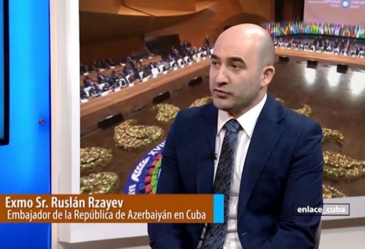 Kuba televiziyasında Azərbaycanın Qoşulmama Hərəkatına sədrliyindən bəhs edilib