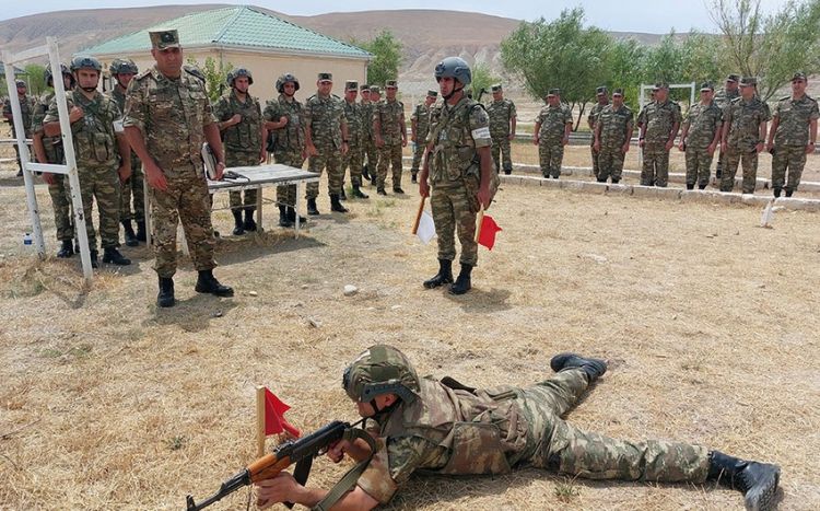 Müdafiə Nazirliyinin Hərbi Polis İdarəsində təlim toplanışı keçirilib
