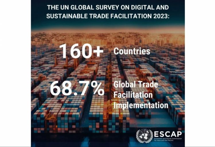 Azərbaycan BMT-nin Rəqəmsal və Davamlı Ticarətin Asanlaşdırılması üzrə Qlobal Sorğusunda irəliləyib