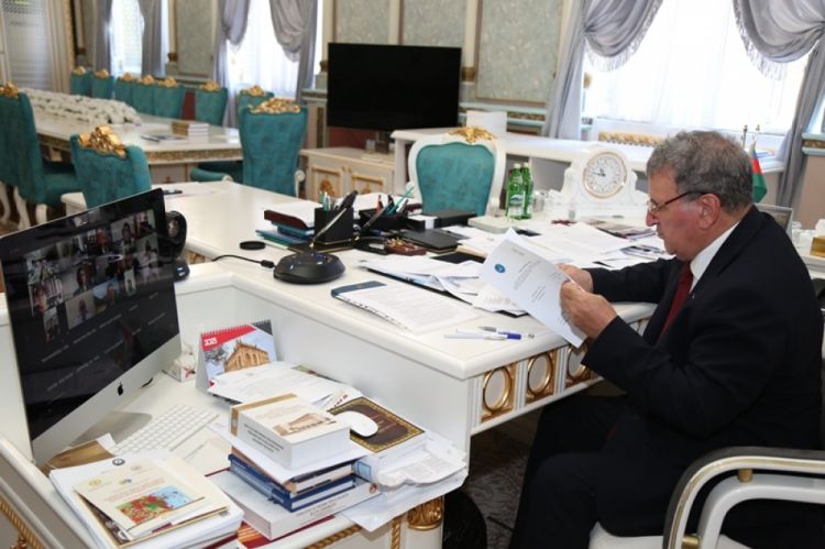 AMEA prezidenti Türkiyə tərəfindən təşkil olunmuş konfransda çıxış edib<font color=red> - FOTOLAR</font>