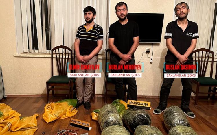 DİN və DSX İmişlidə əməliyyat keçirib, 58 kq narkotik götürülüb<font color=red> - VİDEO</font>