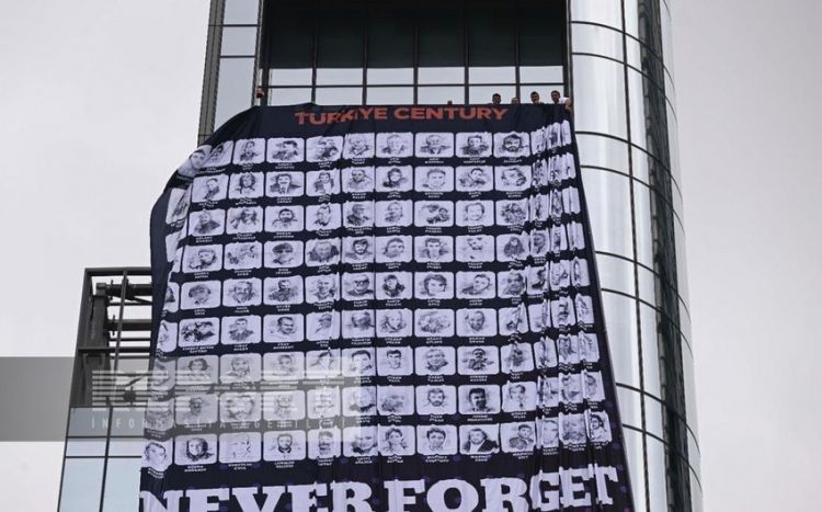 Nyu-Yorkda Türkiyənin 15 iyul şəhidlərinin xatirəsi anılıb