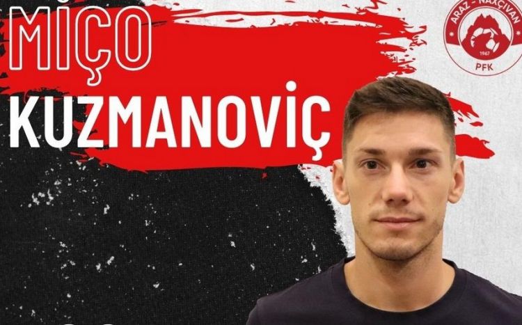 "Araz-Naxçıvan" bosniyalı yarımmüdafiəçini transfer edib