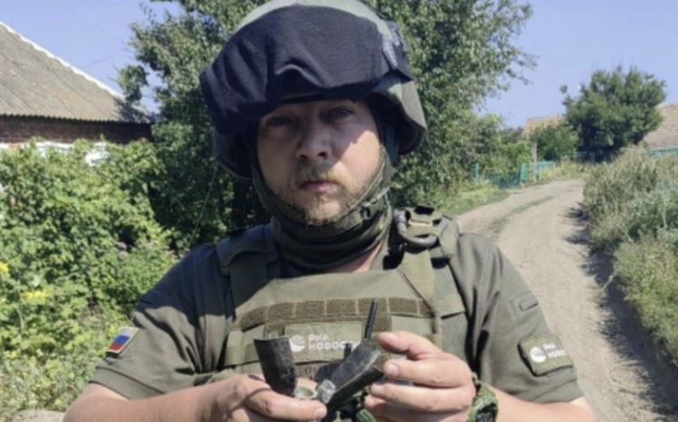 Ukraynada Rusiyanın hərbi jurnalisti ölüb, 3 KİV əməkdaşı yaralanıb