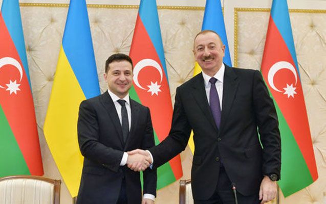 Ukrayna Prezidenti Azərbaycana təşəkkür edib