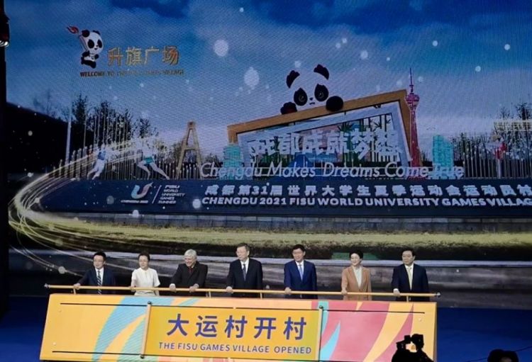 “Çendu-2021” universiadasının “Atletlər kəndi” rəsmən fəaliyyətə başlayıb