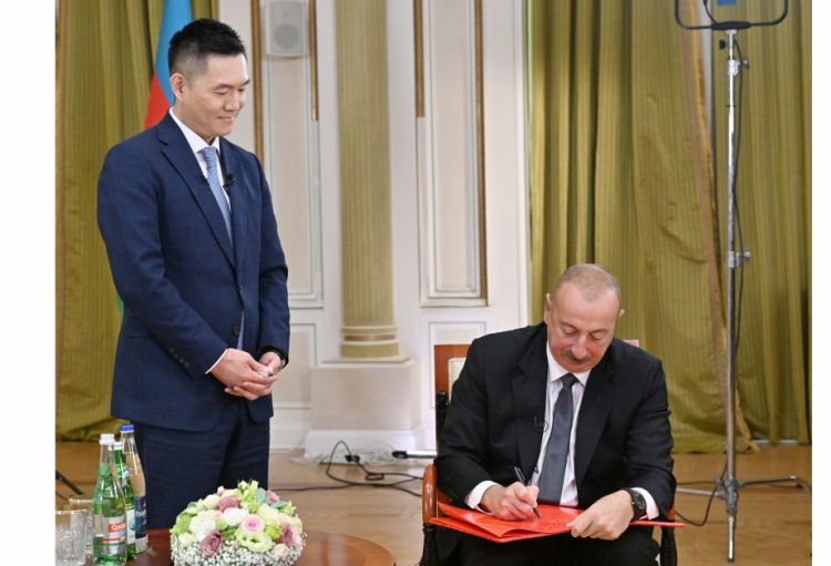 Prezident: "Mənim üçün Qərb mətbuatının yazdığı deyil, Azərbaycan xalqının hökumətimizin siyasəti barədə düşündüyü vacibdir"