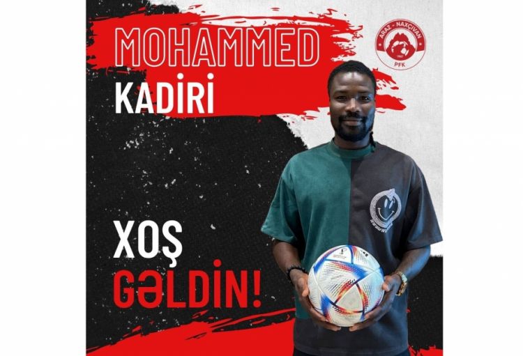 “Araz-Naxçıvan” klubu qanalı yarımmüdafiəçi ilə müqavilə imzalayıb