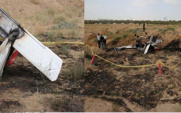İranda təyyarə qəzaya uğrayıb, pilotlar ölüb