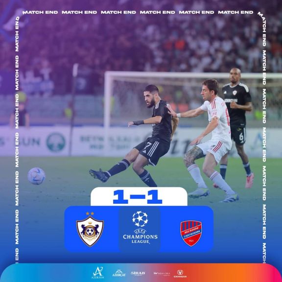 Çempionlar Liqası: “Qarabağ” “Rakuv”a məğlub olaraq, Avropa Liqasına yuvarlanıb
