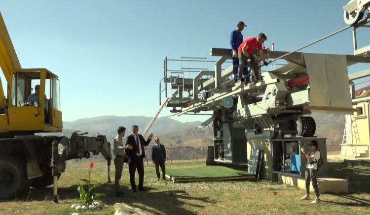Ağbulaq Xizək Mərkəzinin kanat xəttində təmir-bərpa işləri aparılır<font color=red> - VİDEO</font>