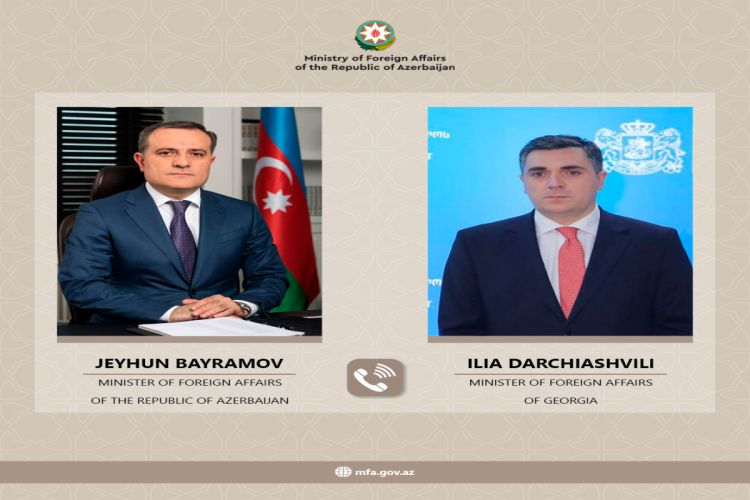 Ceyhun Bayramov Gürcüstanın XİN başçısına zəng edib