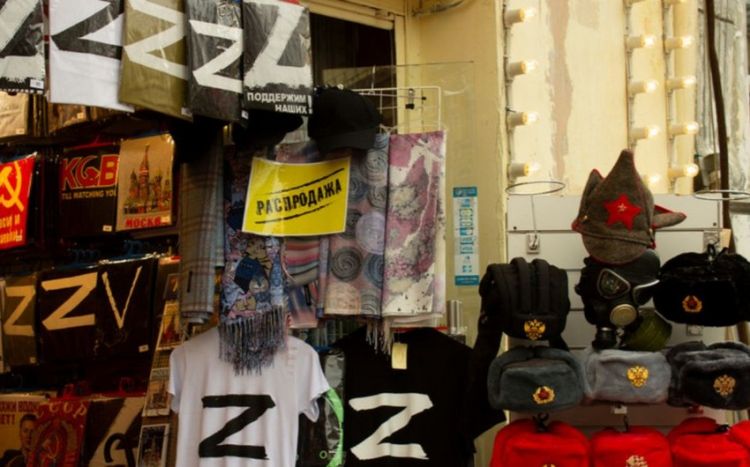 Qazaxıstanda "Z", "V" “Vaqner” və PKK simvollu məhsullara qadağa qoyula bilər