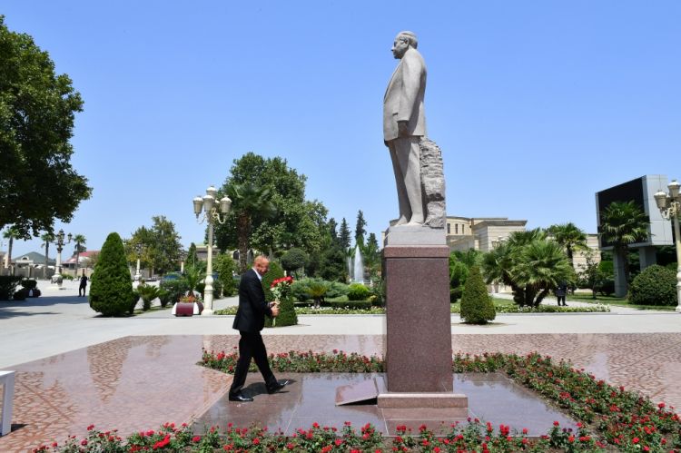 Azərbaycan Prezidenti İlham Əliyev Bərdə rayonuna səfər edib<font color='red'> - YENİLƏNİB</font><font color=red> - FOTOLAR</font>