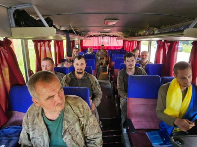 Ukrayna daha 22 hərbçini əsirlikdən qaytarıb