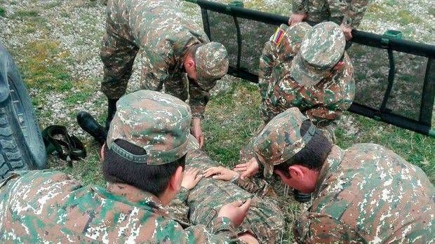 Təxribata cəhd edən erməni hərbi qulluqçu zərərsizləşdirilib