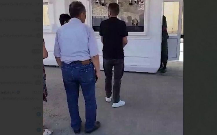 Mülki ermənilərin BQXK vasitəsilə Laçındakı sərhəd-buraxılış məntəqəsindən sərbəst keçidinə növbəti dəfə şərait yaradılıb<font color=red> - VİDEO</font>