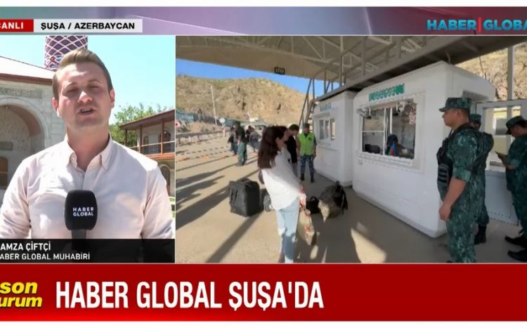 “Haber Global” Şuşada aparılan bərpa və yenidənqurma işləri ilə bağlı reportaj hazırlayıb<font color=red> - VİDEO</font>