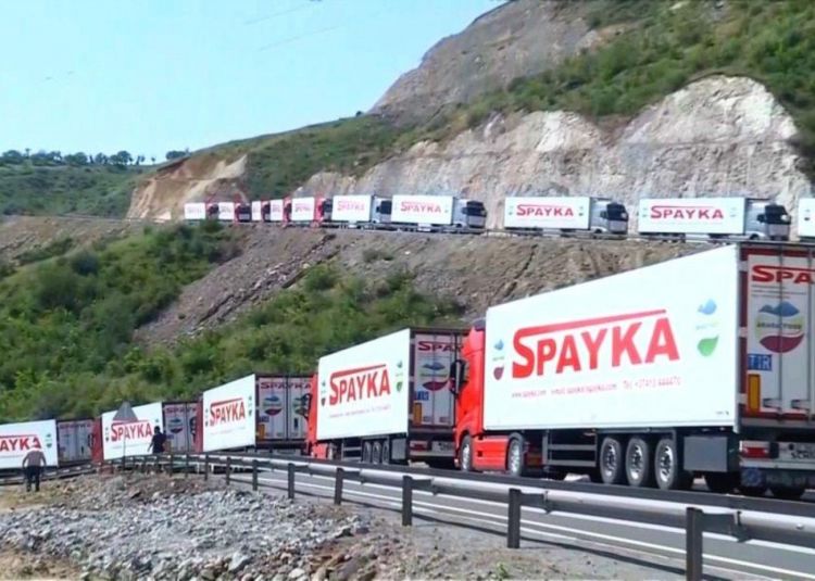 Geriyə dön, istiqamət start nöqtəsi – İrəvan