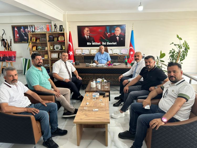 “Himal Holdinq”in rəhbəri və “Okuklu Holdinq”in Azərbaycandakı sədri, “İqdır Ticarət və Sənaye Palatası”nın sədri ilə görüşüb<font color=red> - FOTOLAR</font>