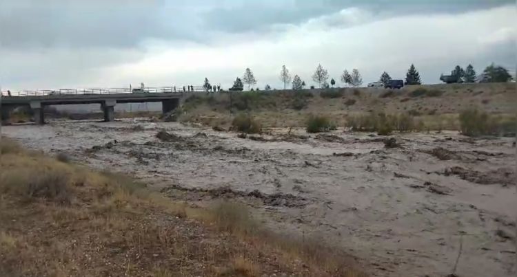 Güclü yağışdan sonra Cəhriçaya  sel gəlib<font color=red> - VİDEO</font>