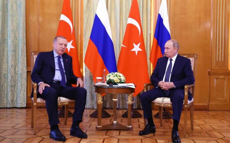 Soçidə Ərdoğanla Putin arasında görüş keçirilib