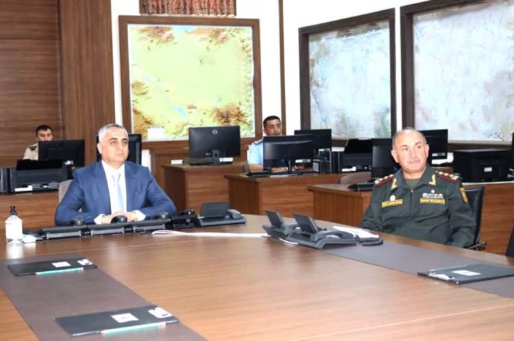 Səlahiyyətli nümayəndə Əlahiddə Ümumqoşun Orduda olub