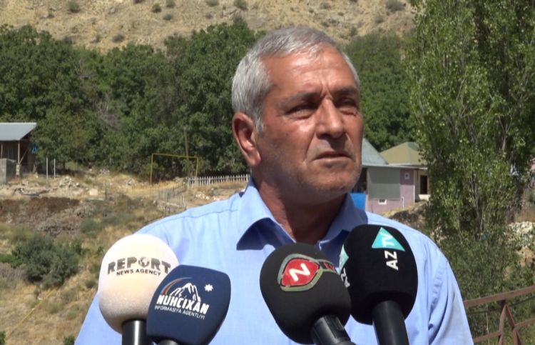 Ötən gün atəşə tutulan Havuş kəndindən reportaj<font color=red> - VİDEO</font>