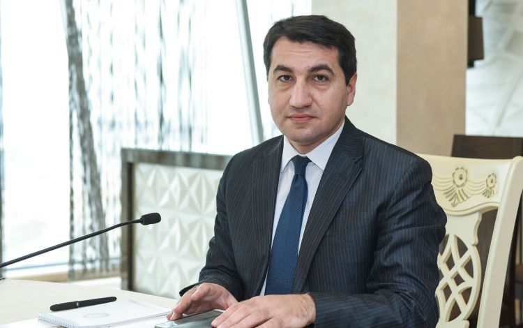 Hikmət Hacıyev: “Sülhün təmininə başlamaq üçün ən yaxşı yol Ermənistanın üzr istəməsi olardı”