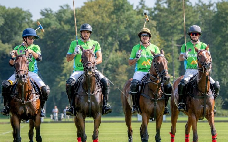 Polo üzrə Azərbaycan yığması Avropa çempionatında gümüş medal əldə edib