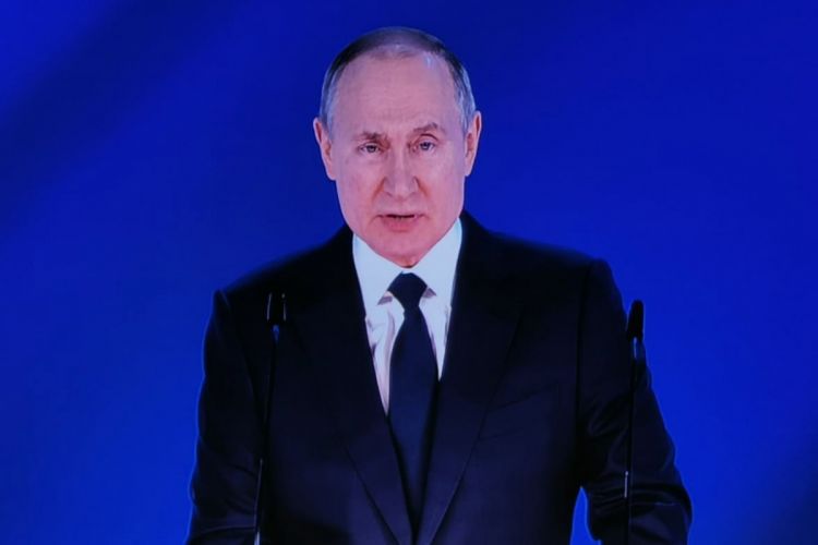 Putin: Ermənistan rəhbərliyi Azərbaycanın Qarabağ üzərində suverenliyini tanıyıb, özü Qarabağın statusunu müəyyən edib 