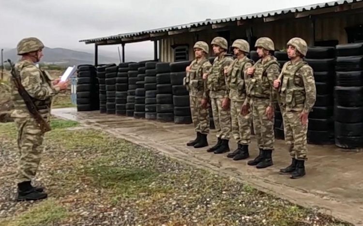MN: Azad edilmiş ərazilərdə döyüş növbətçiliyi və hərtərəfli təminat yüksək səviyyədədir<font color=red> - VİDEO</font>