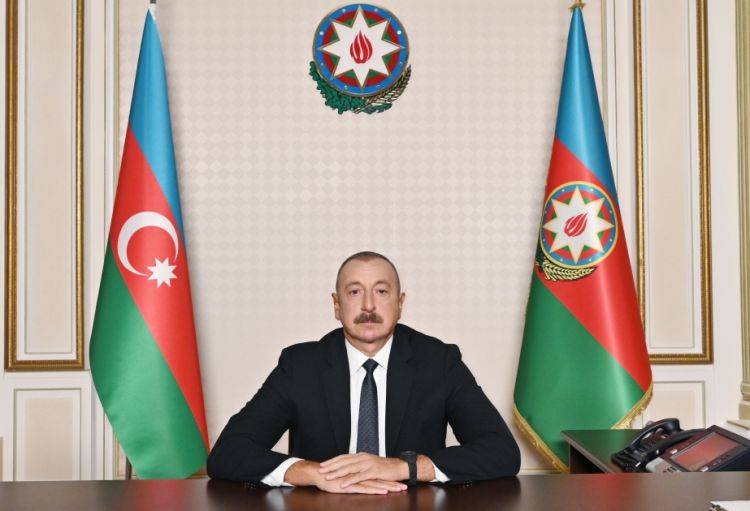 Prezident İlham Əliyev: İşğal zamanı ərazilərimiz beynəlxalq terrorçuların hazırlanması üçün istifadə edilib