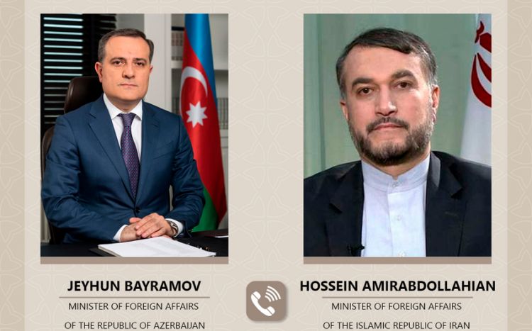 Azərbaycan və İran XİN başçıları münasibətlərin normallaşması üçün atılmalı addımları müzakirə ediblər
