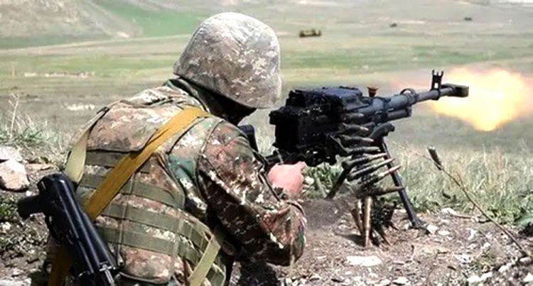 MN: Azərbaycan Ordusunun mövqeləri intensiv atəşə tutulur