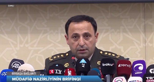 Müdafiə Nazirliyi Qarabağdakı antiterror tədbirləri ilə bağlı brifinq keçirib <font color='red'> - YENİLƏNİB</font>