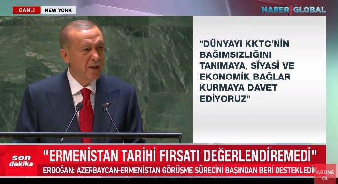 Türkiyə lideri: “Ermənistanın Zəngəzur dəhlizi olmaqla verdiyi vədləri yerinə yetirməsini gözləyirik”<font color=red> - VİDEO</font>