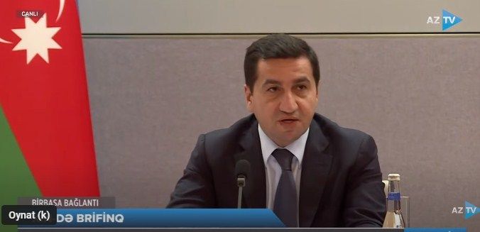 Bölgədəki son vəziyyətlə bağlı Azərbaycanda akkreditə olunmuş diplomatik korpus üçün brifinq keçirilir<font color=red> - VİDEO</font>